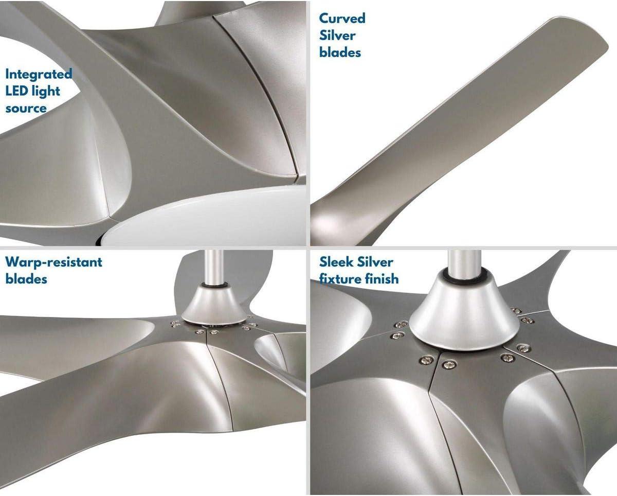 Progress Lighting 60'' Ceiling Fan with LED Lights