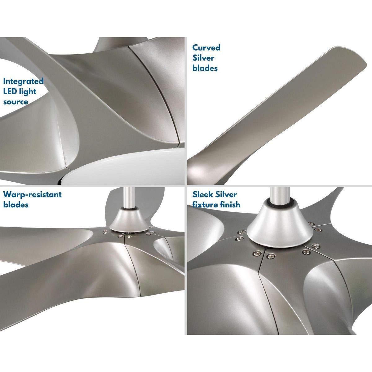 Progress Lighting 60'' Ceiling Fan with LED Lights