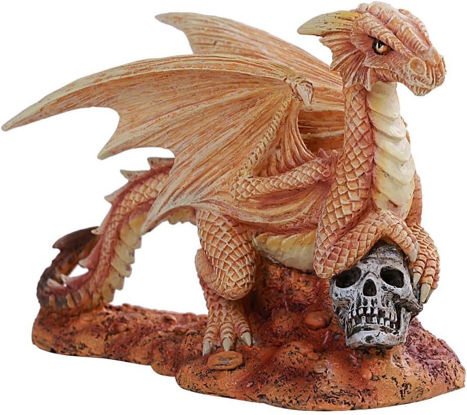 Ebros Desert Sand Element Baby Wyrmling Dragon Statue Anne Stokes Fantasy 5.25"L