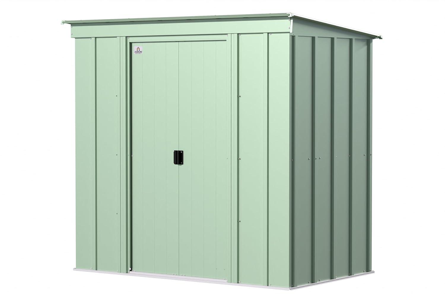 Arrow Arrow 6 ft. W x 4 ft. D Metal Tool Shed