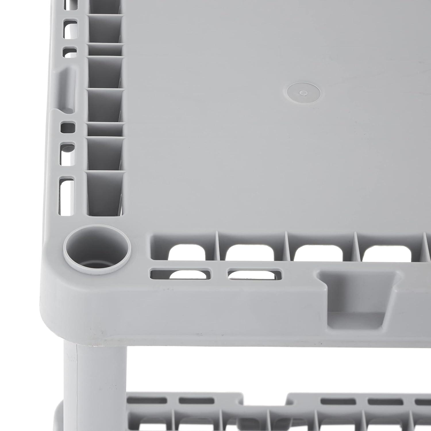 Gracious Living 12'' W Plastic Shelving Unit (Set of 2)