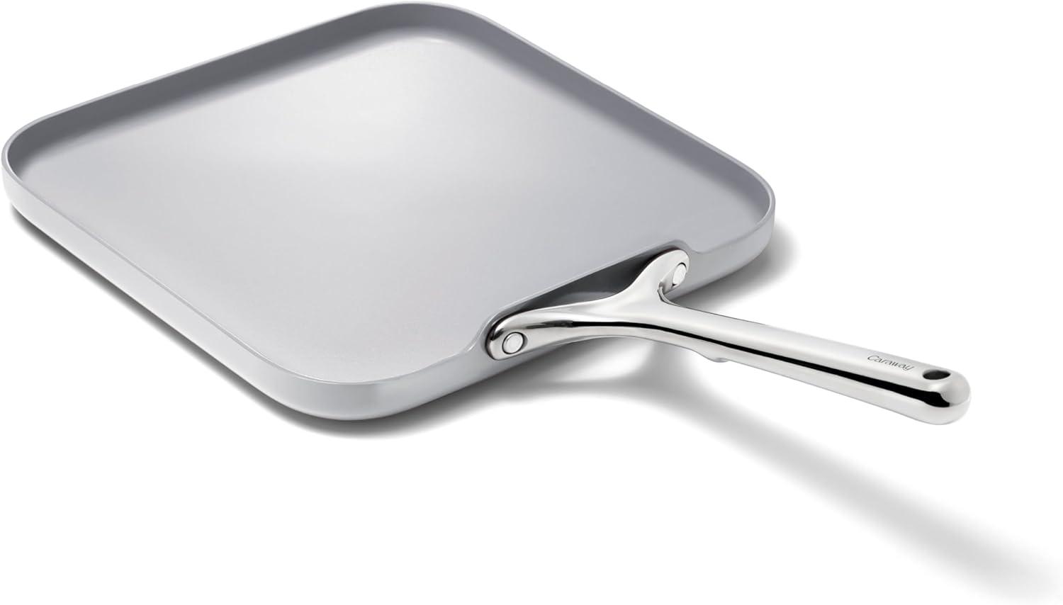 Caraway ® Grey Ceramic Non-Stick Square Griddle