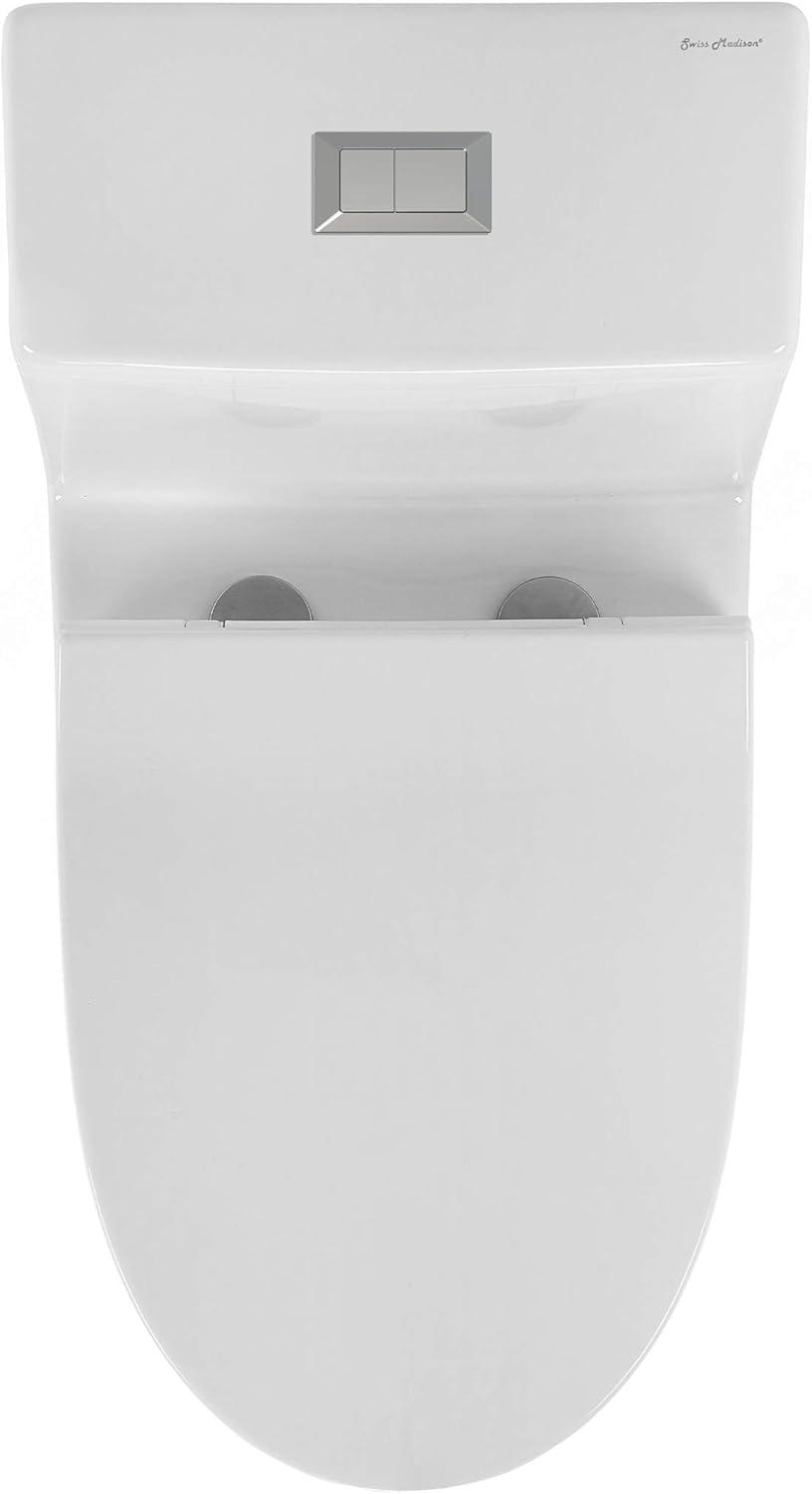 Daxton One-Piece Elongated Dual-Flush Toilet 1.1/1.6 gpf