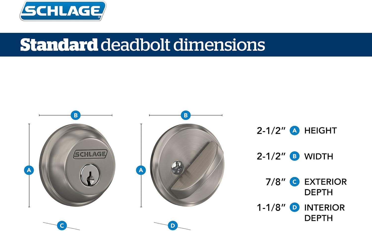 Complete Plymouth Entry Knob Set with Deadbolt