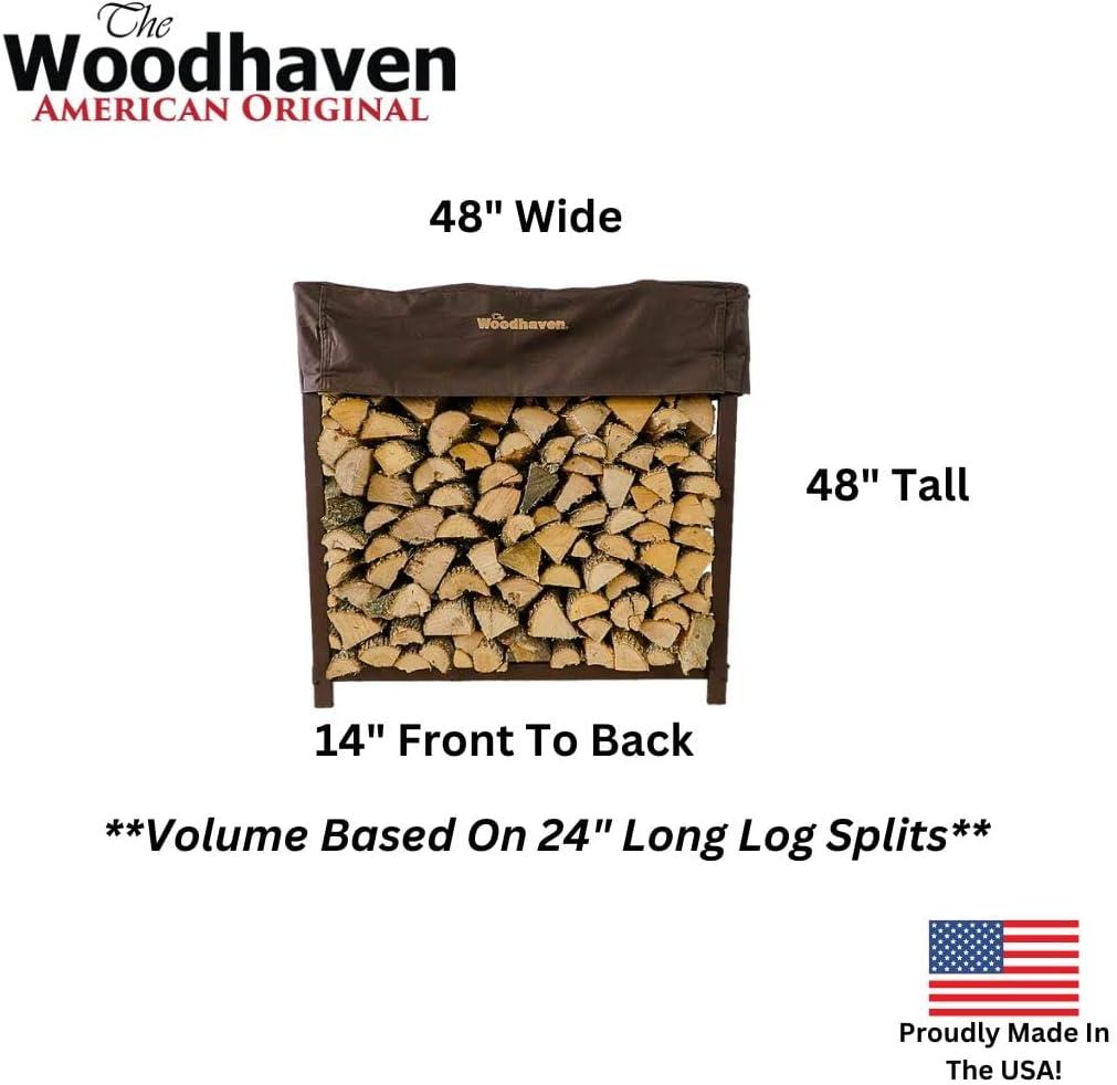 Woodhaven Metal Log Rack