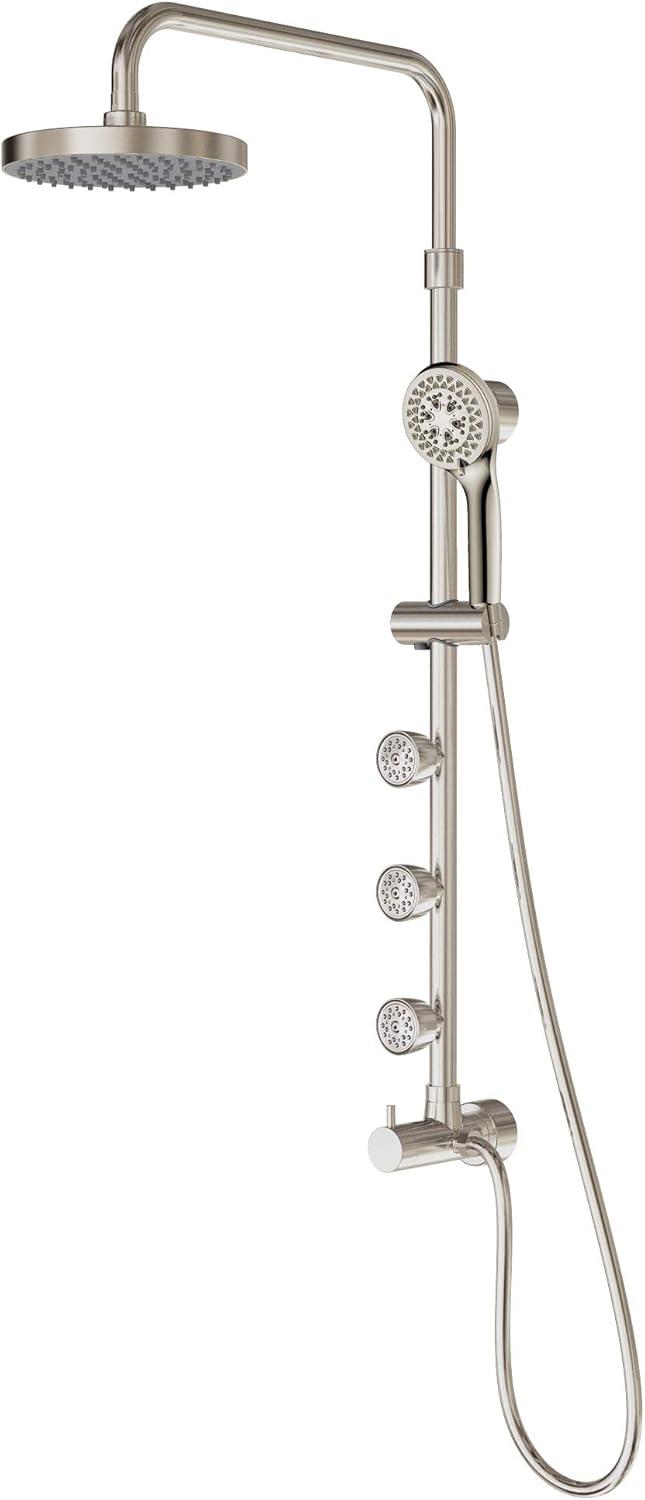 Pulse 1028-BN-1.8GPM ShowerSpas Brushed-Nickel Shower System - Lanikai ShowerSpa