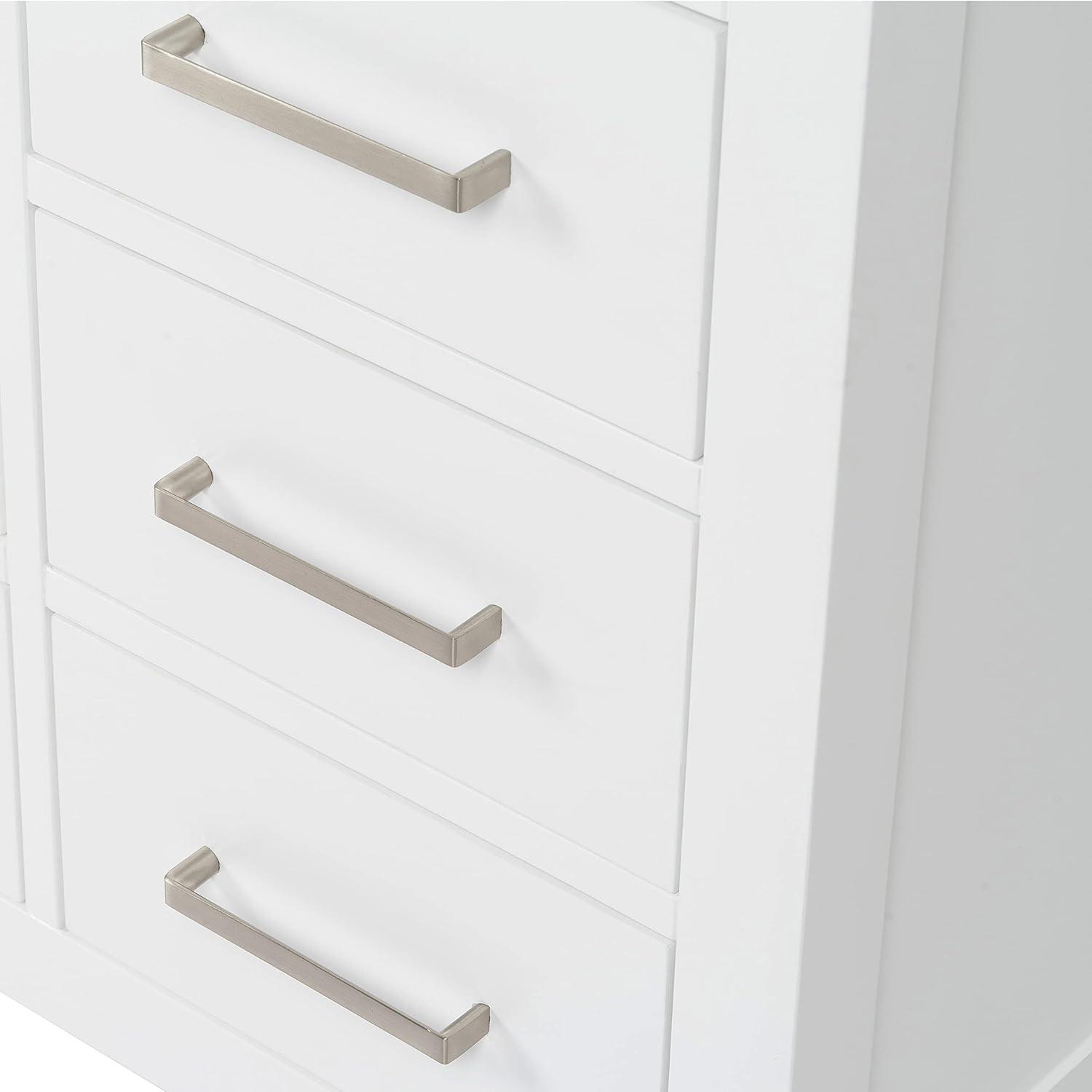 Ariel A055swqovo Cambridge 55" Free Standing Single Basin Vanity Set - White