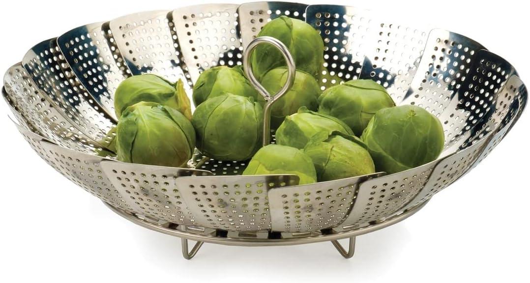 RSVP International Stainless Steel (18/10) Steamer Basket