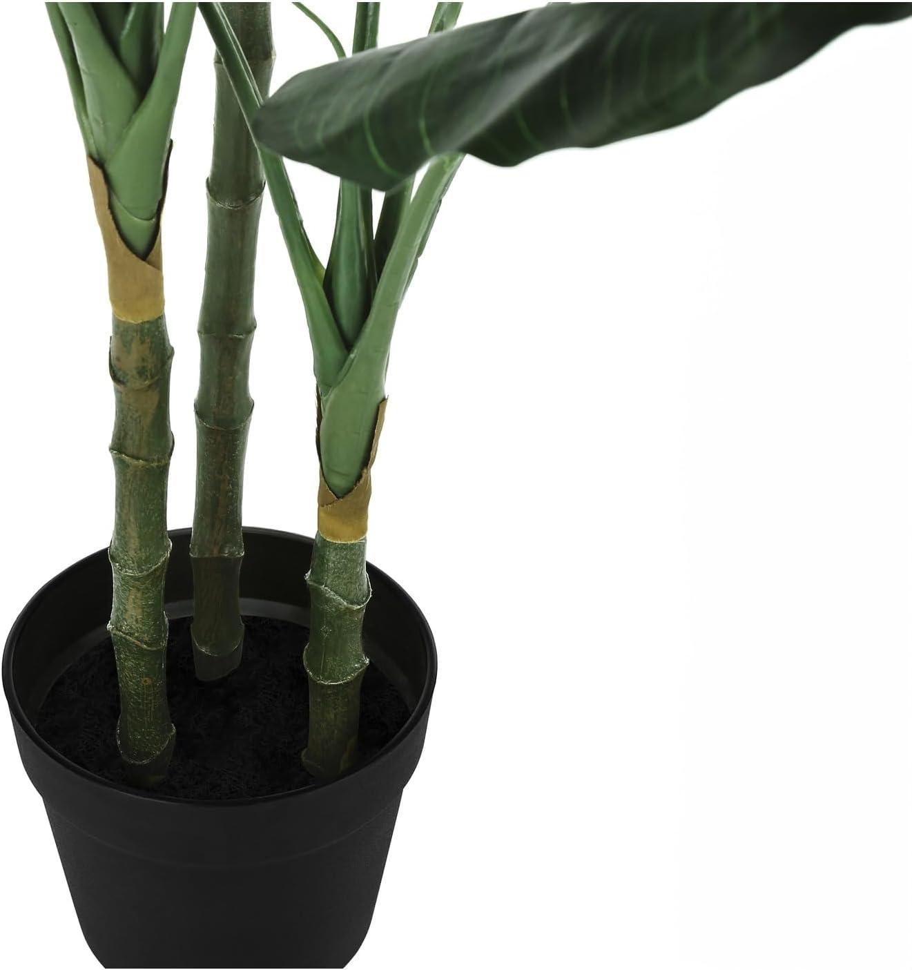 Artificial Plant - 42" Tall - Indoor - Floor - Potted - Green Leaves