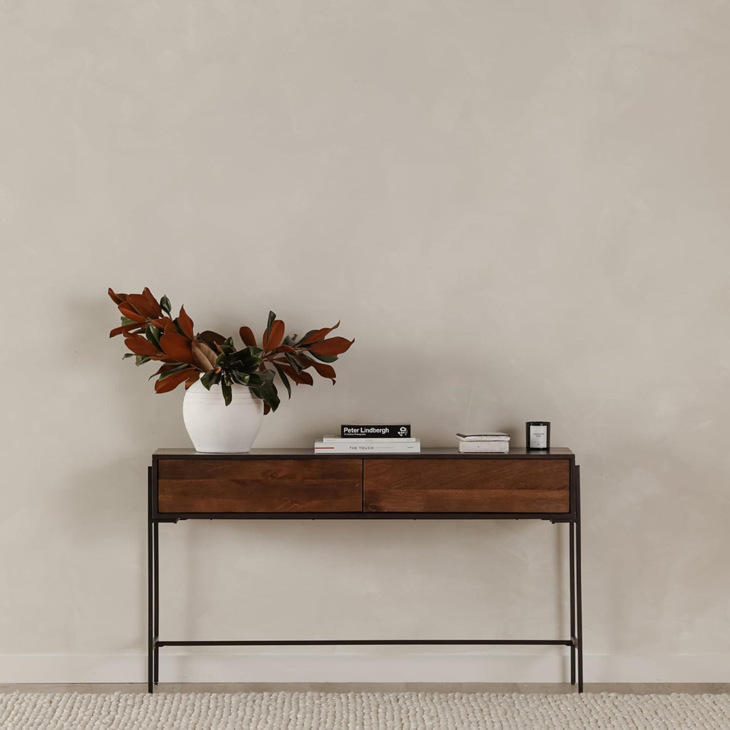 Samia 54'' Solid Wood Console Table