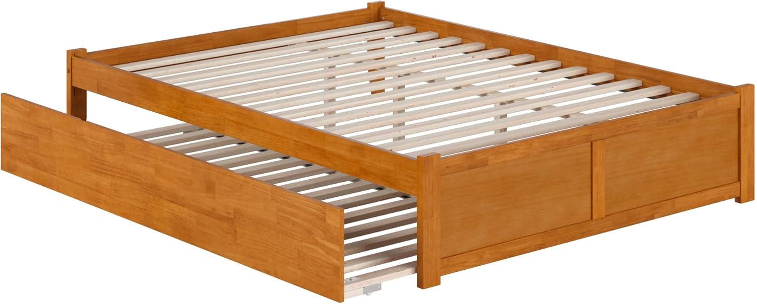 Solid Wood Platform Storage Bed