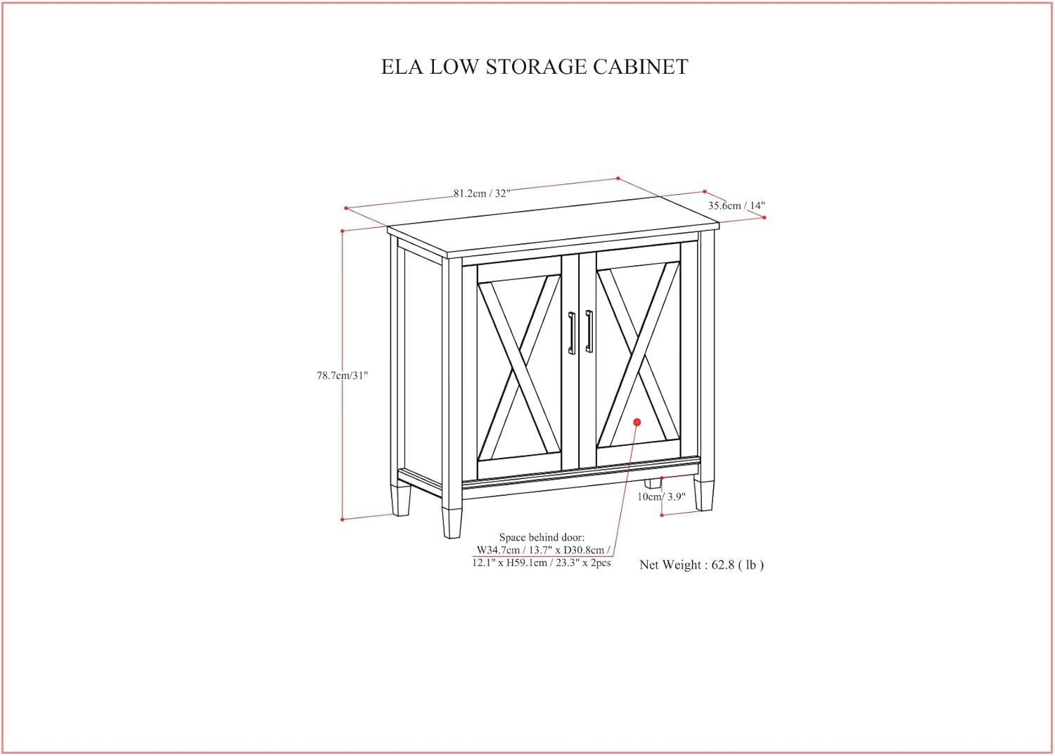 Ela Accent Cabinet