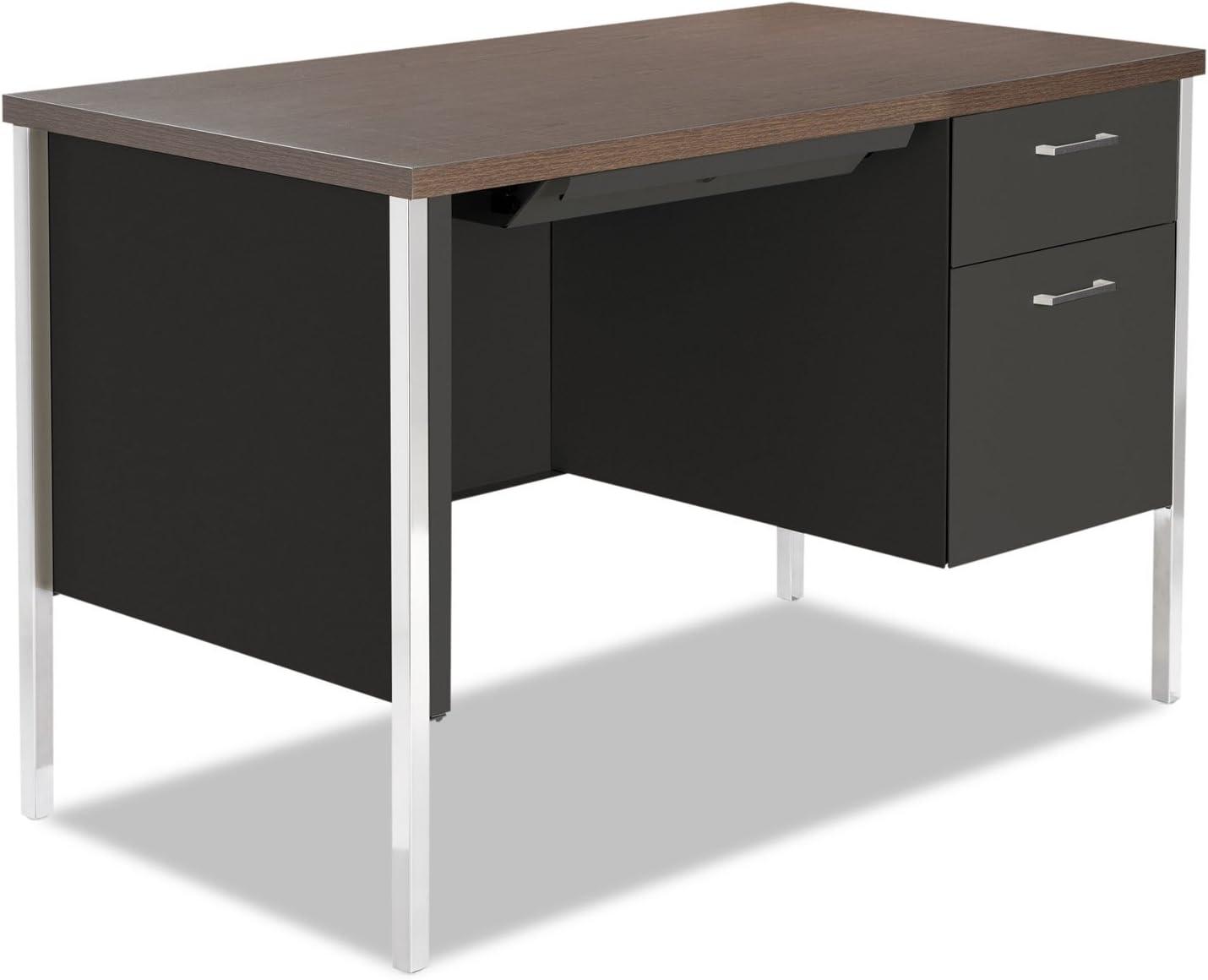 Single Pedestal Steel Desk