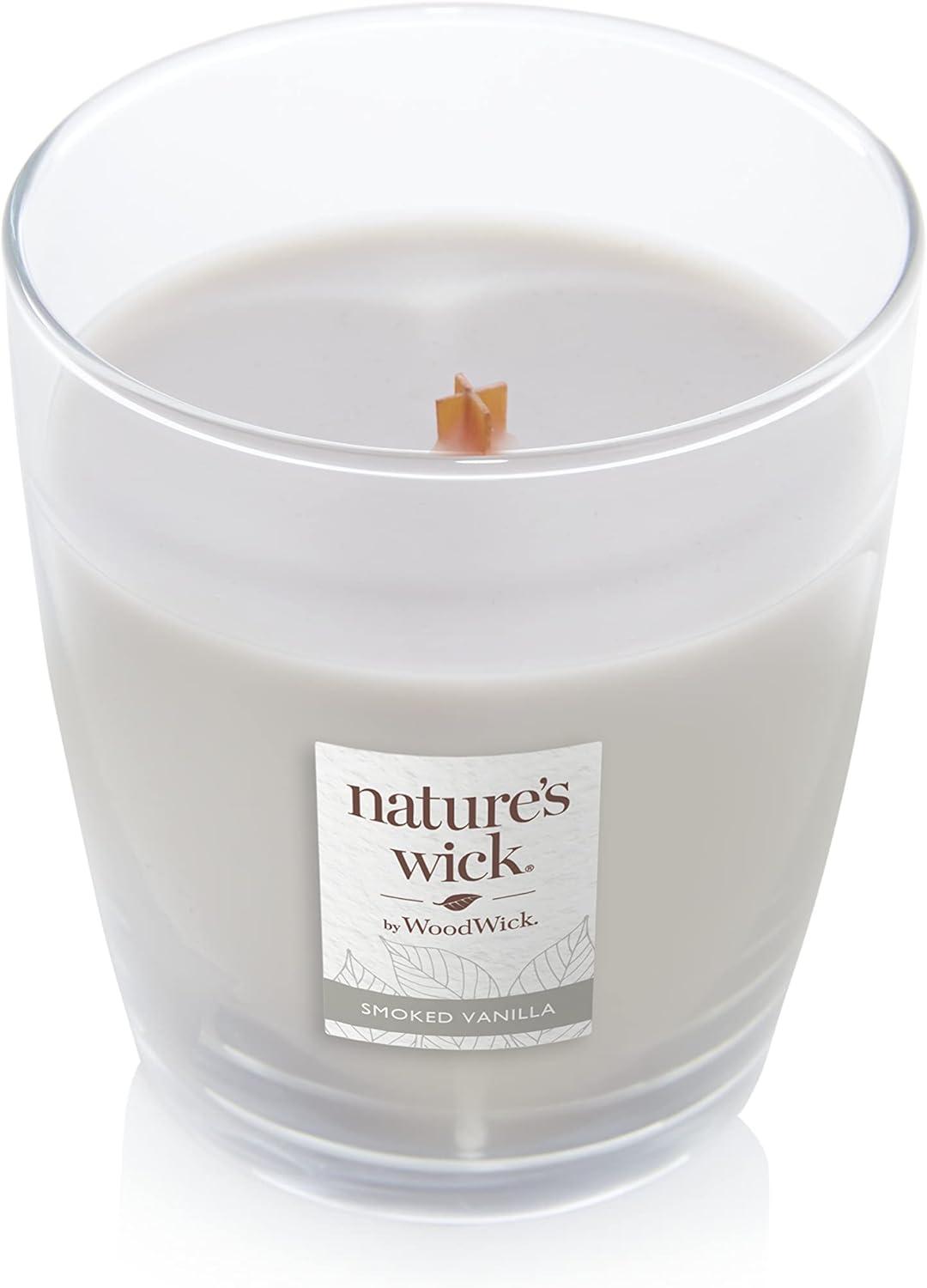 Nature's Wick Smoked Vanilla Candle