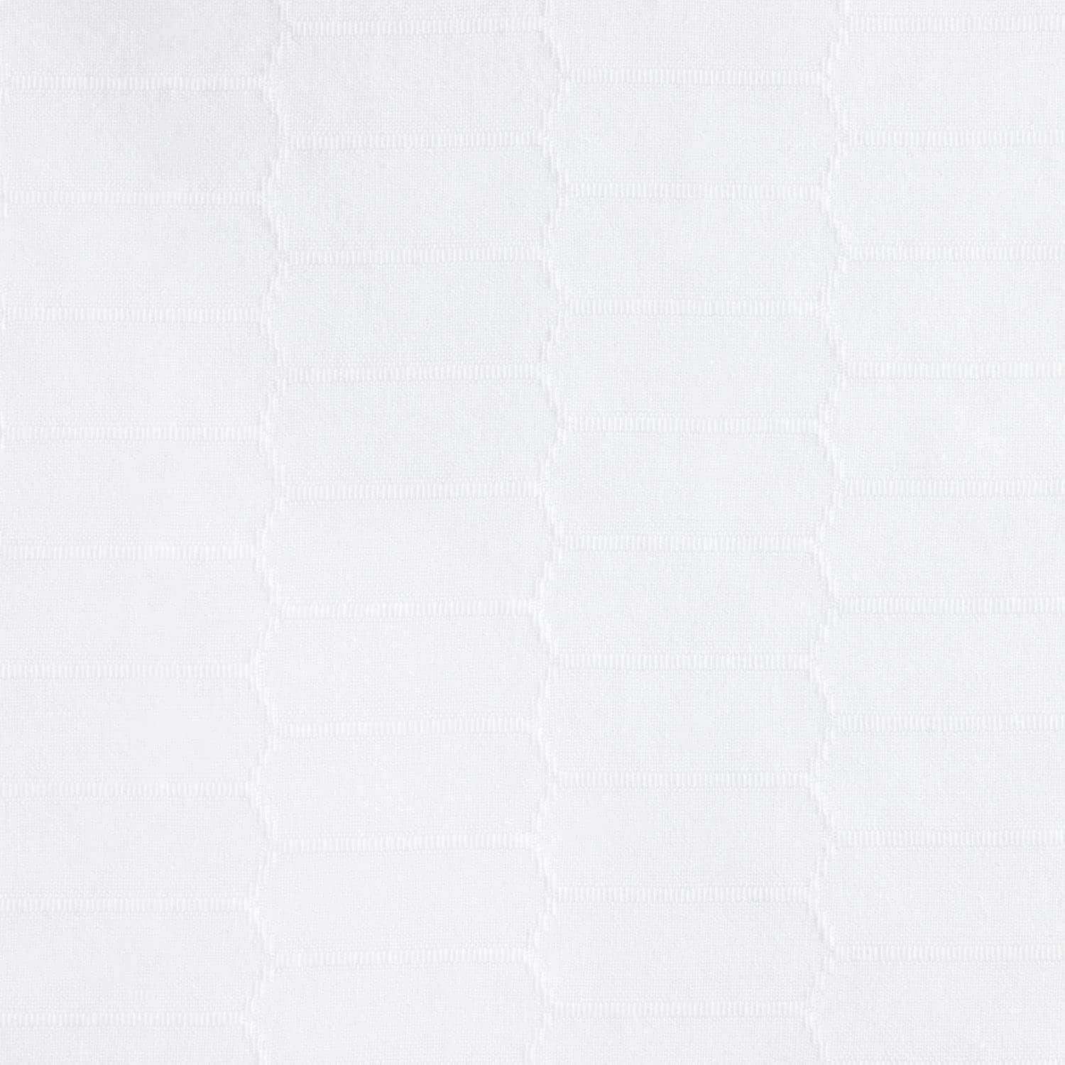 MARTHA STEWART Honeycomb Modern Farmhouse Napkin 4-Pack Set, White, 19"x19"