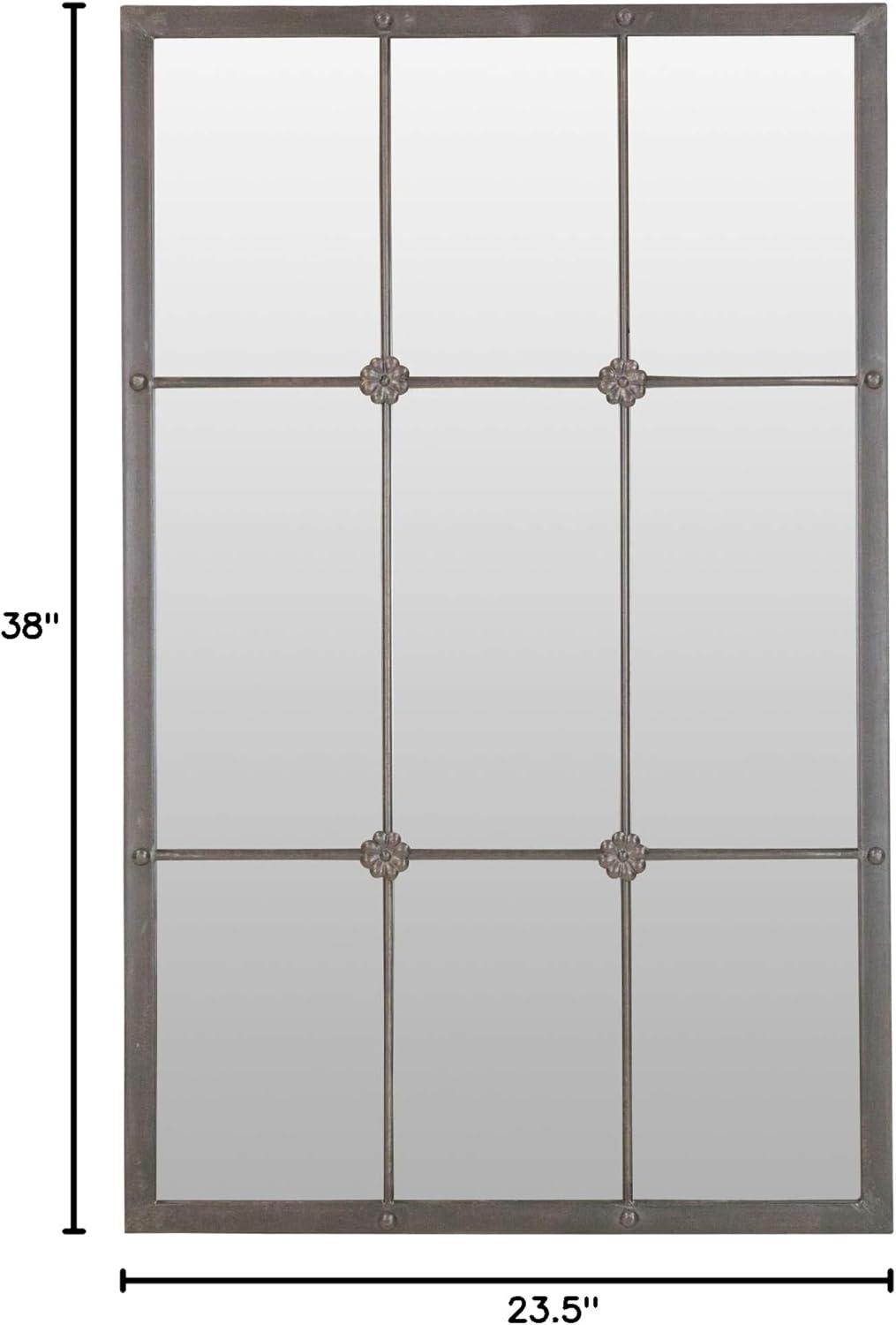 Aspire Home Accents 6350 Kinslee Window Pane Wall Mirror