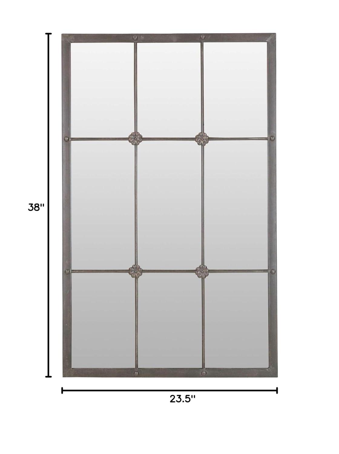 Aspire Home Accents 6350 Kinslee Window Pane Wall Mirror