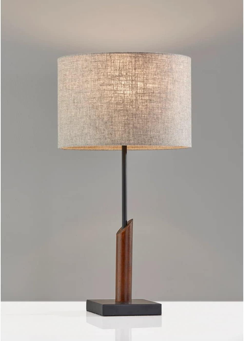 Cornelius Wood Table Lamp (15")