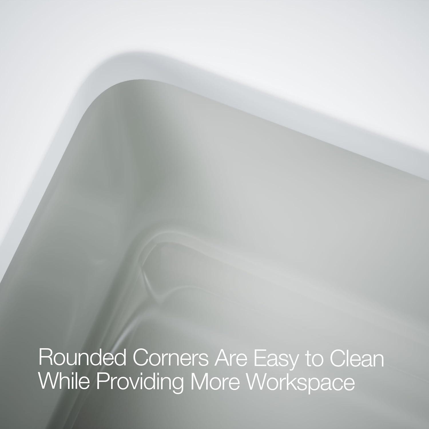 Ironridge 34" Undermount Single-Bowl Farmhouse Cast Iron Kitchen Sink with Apron Front