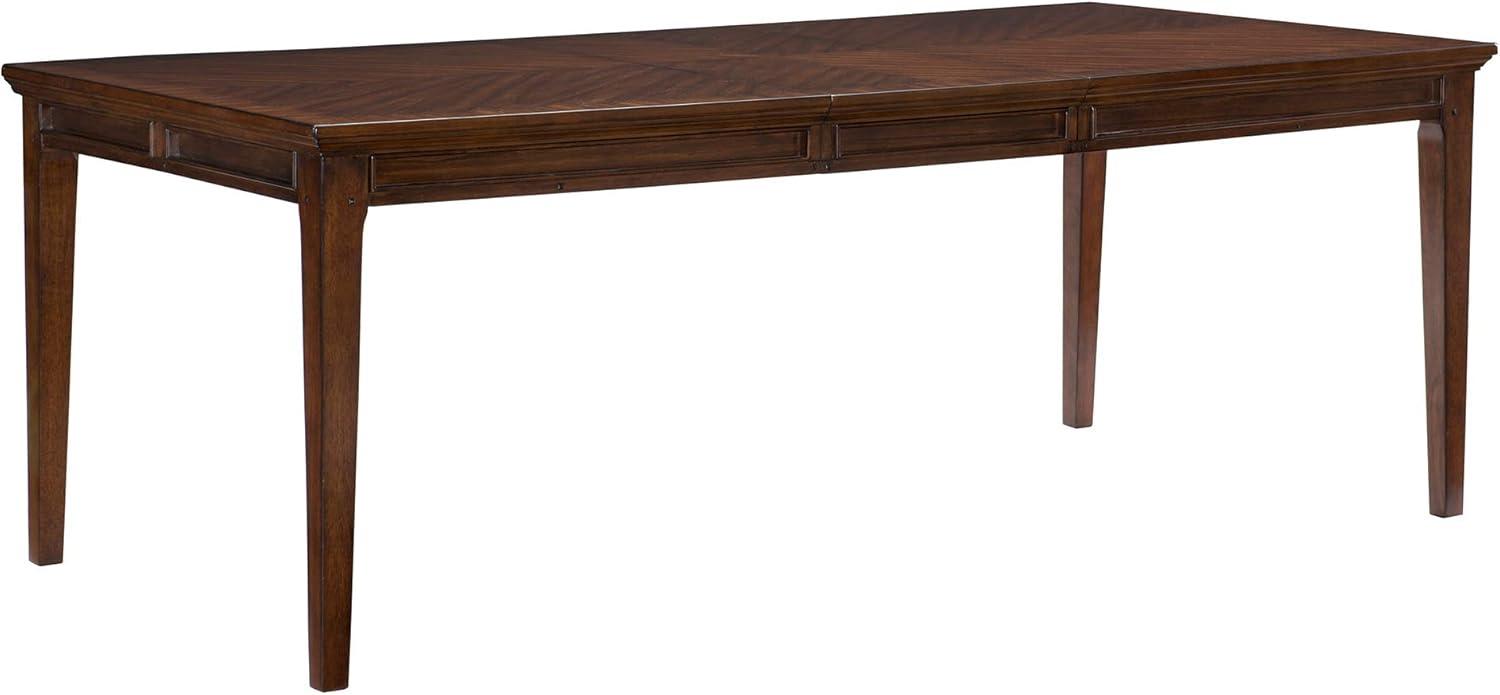 Frazier Park Classic Extendable Dining Table in Brown Cherry