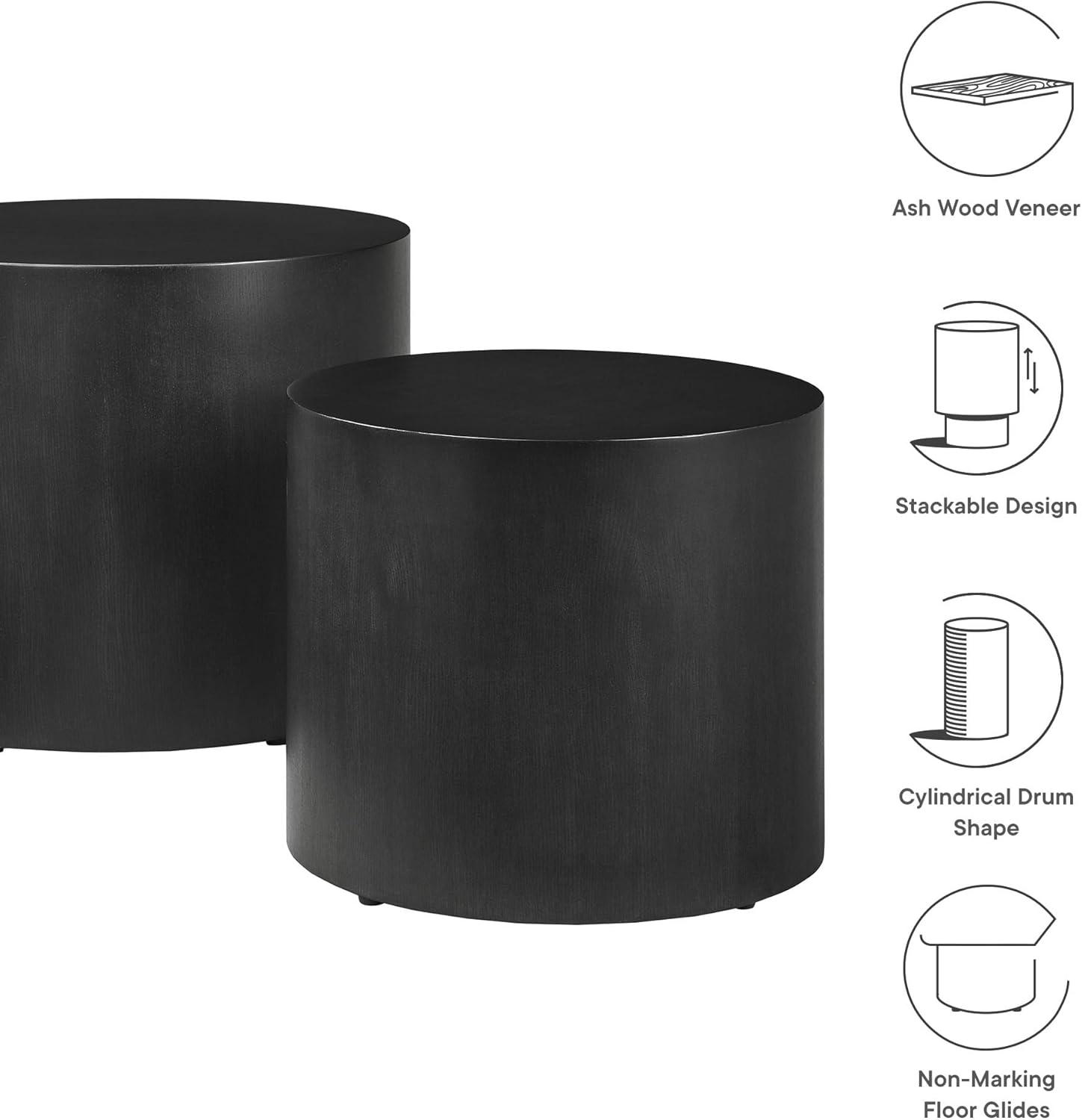 Modway Amani Round Nesting Coffee Tablesset Of 2