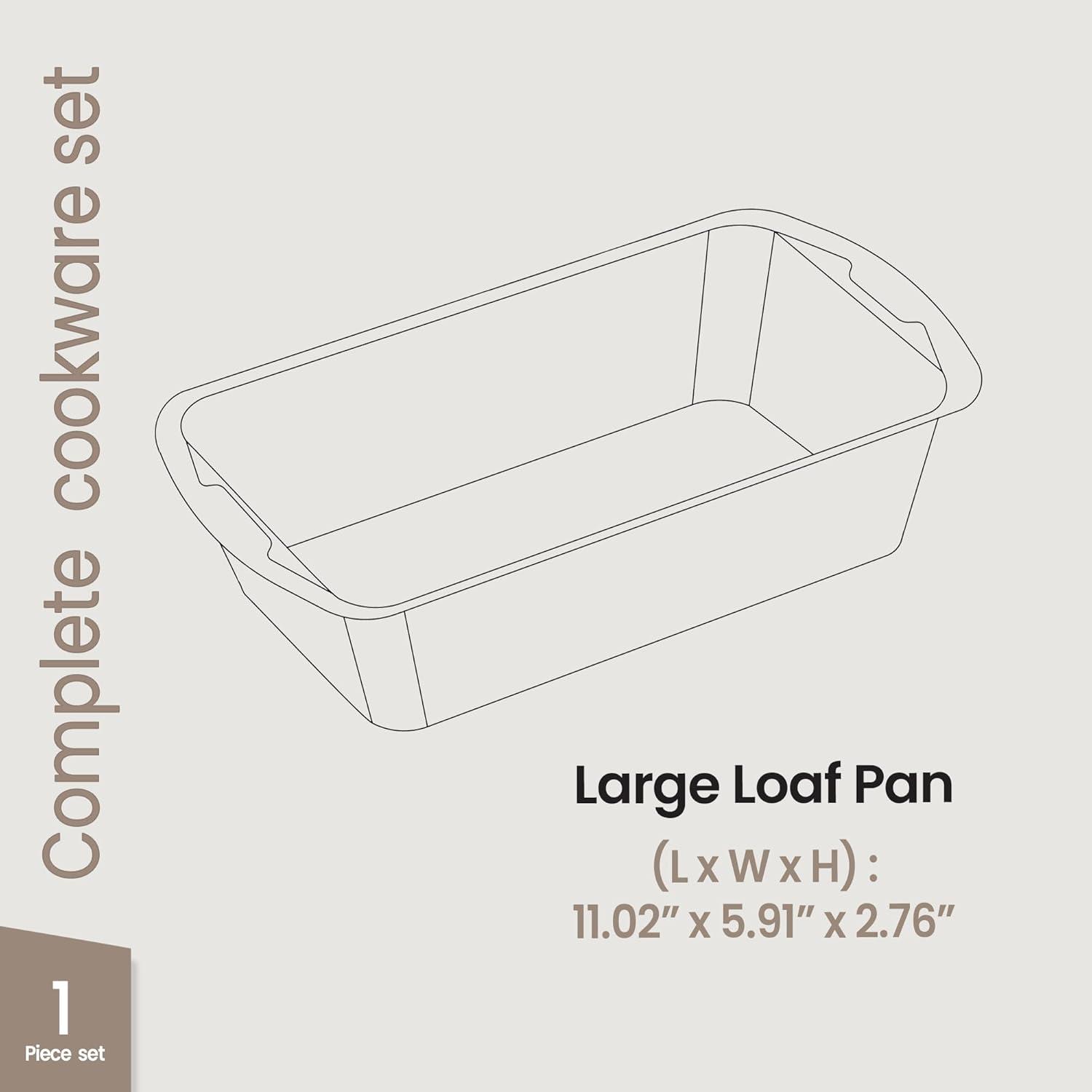 Lifemaster Lifemaster Non-Stick Steel Loaf Pan