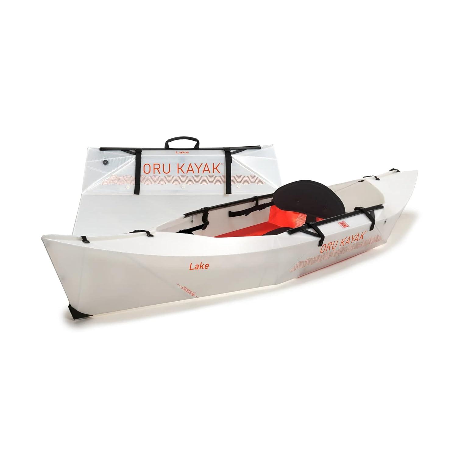 Oru Kayak Foldable Kayak Lake Sport | Lightweight, Portable & Stable - Lake and River Kayaks - Beginner to Intermediate