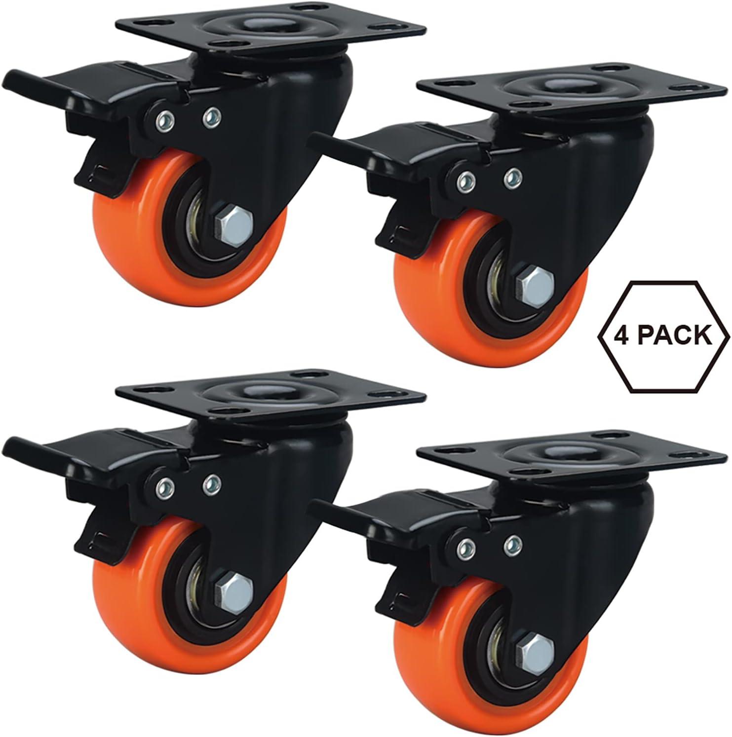 Swivel Plate Casters