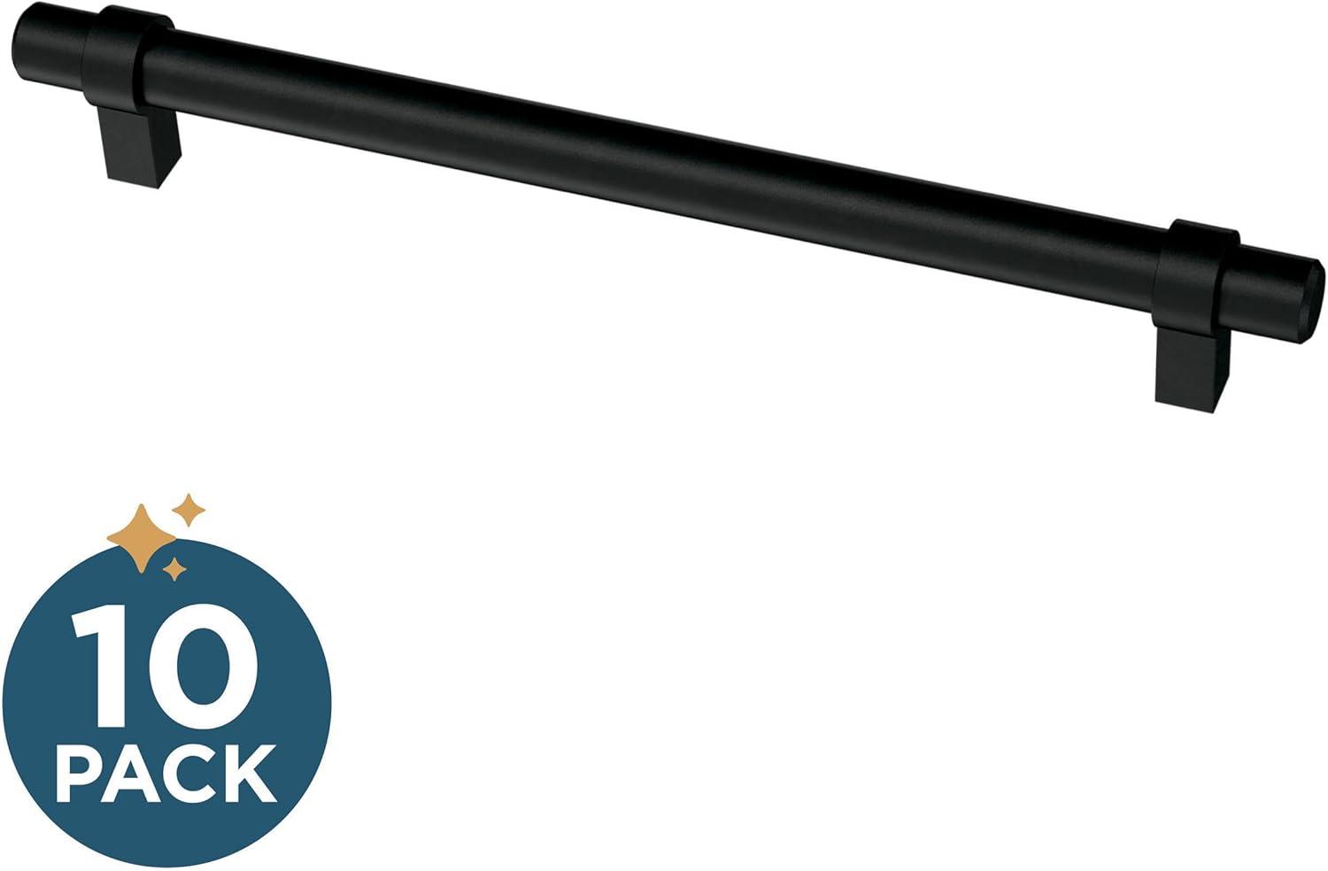 Franklin Brass Simple Wrapped Bar Cabinet Drawer Pull (Set of 10)