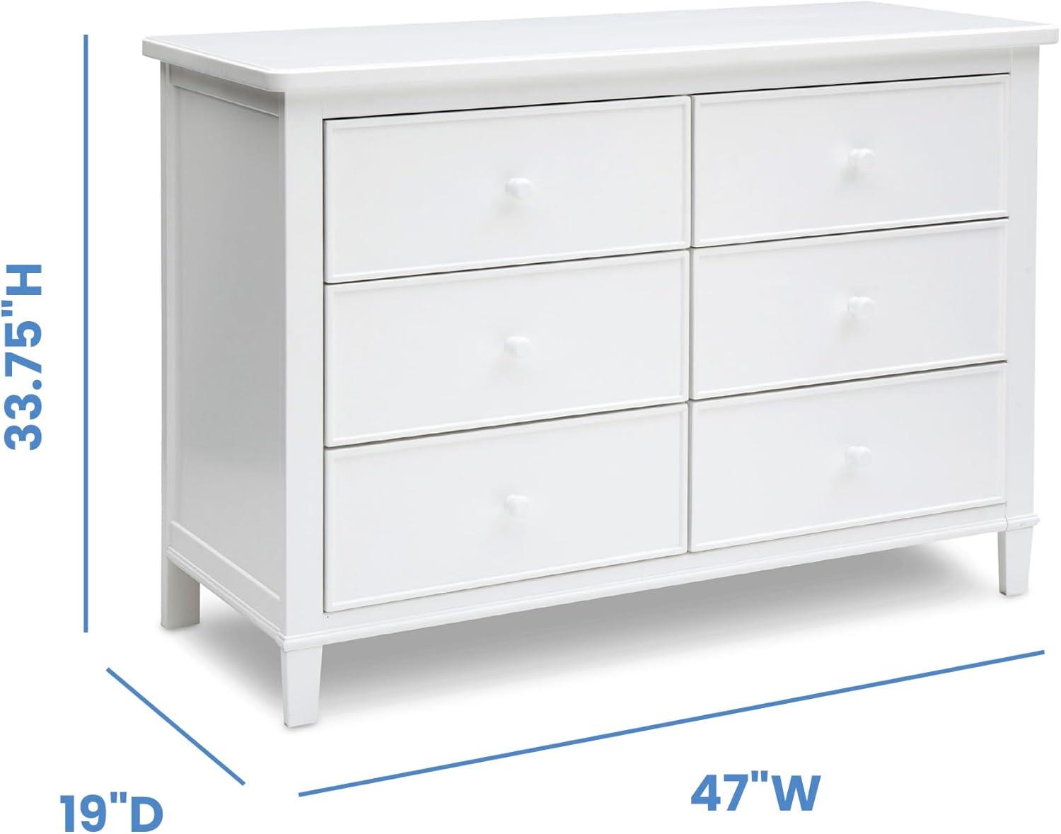 Haven 6 Drawer Double Dresser