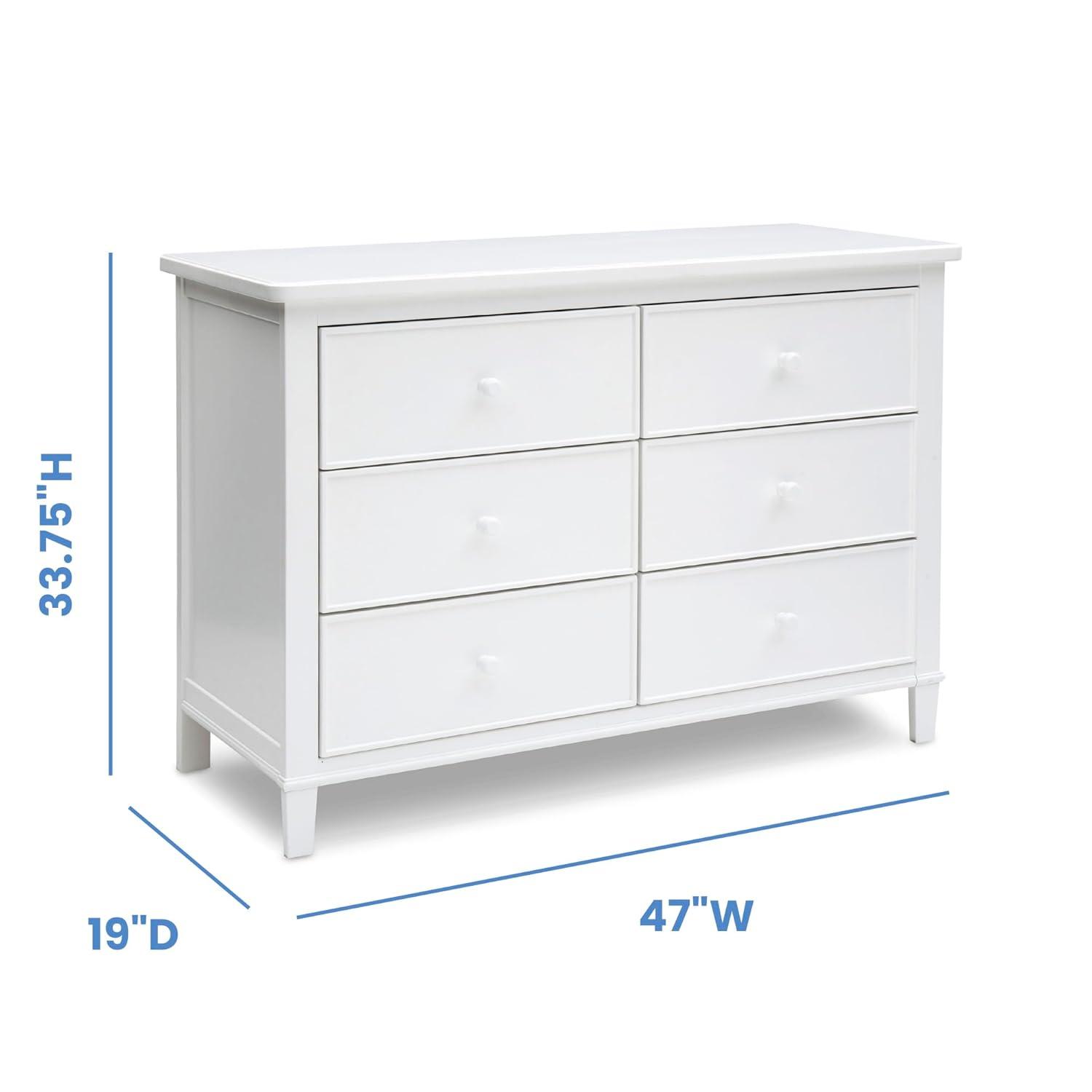 Haven 6 Drawer Double Dresser