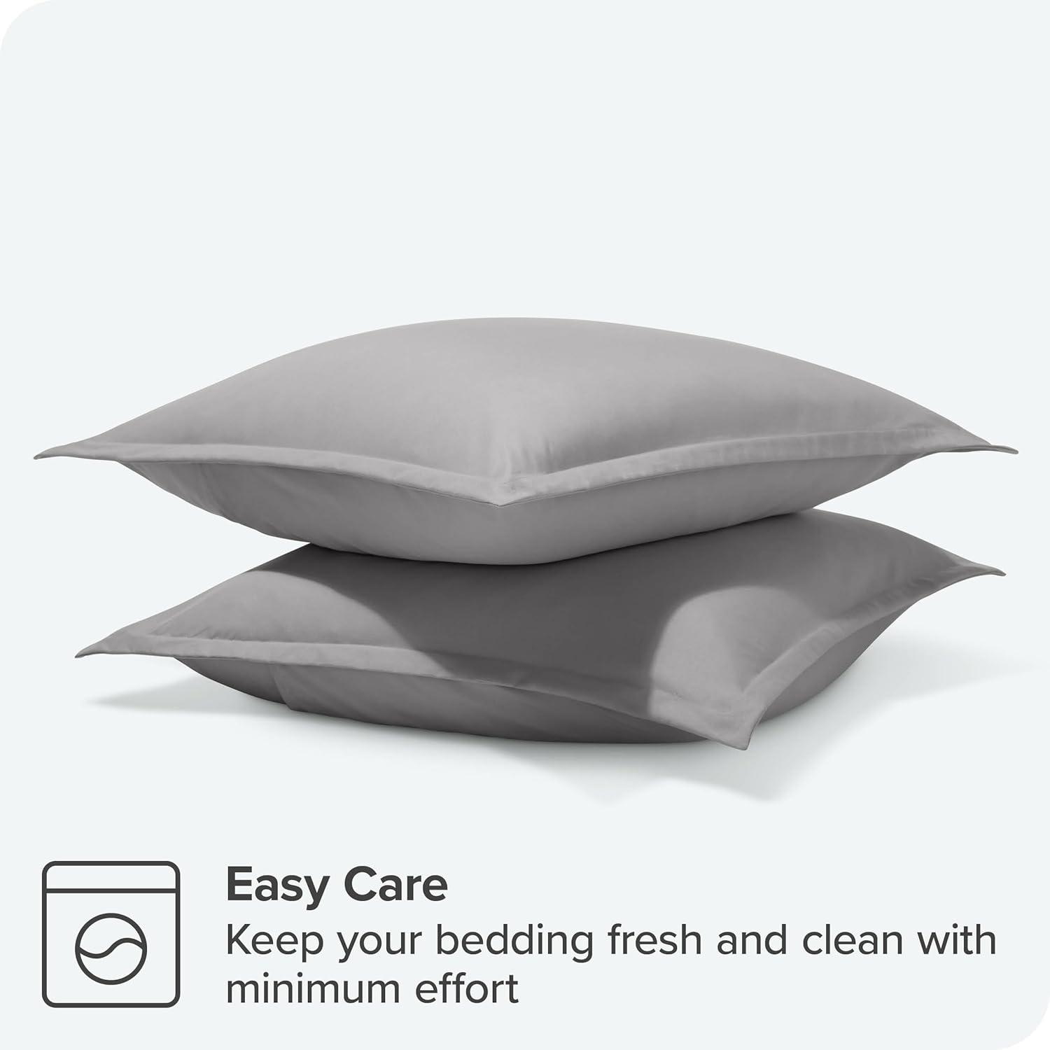 Bare Home Pillow Sham (Set of 2)