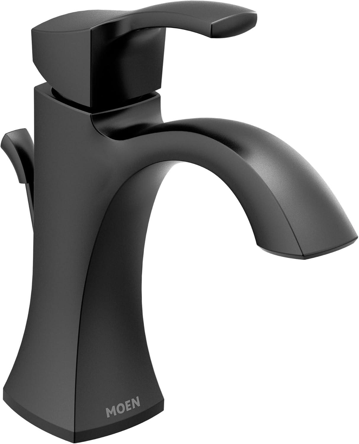Voss Single Hole Bathroom Faucet with Drain Assembly