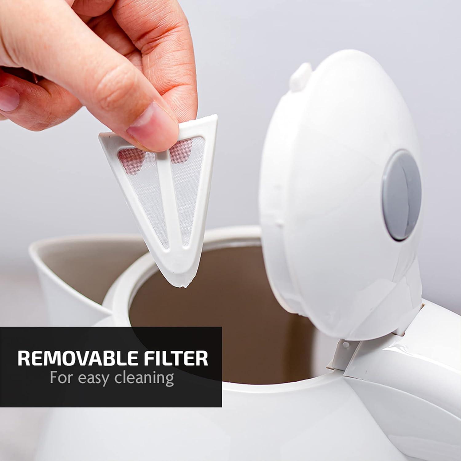 Ovente OVENTE 1.7 qt. Plastic Electric Tea Kettle