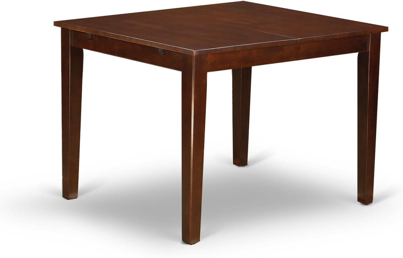 Norfolk Rectangular Table With 12" Leaf -Mahogany Finish.