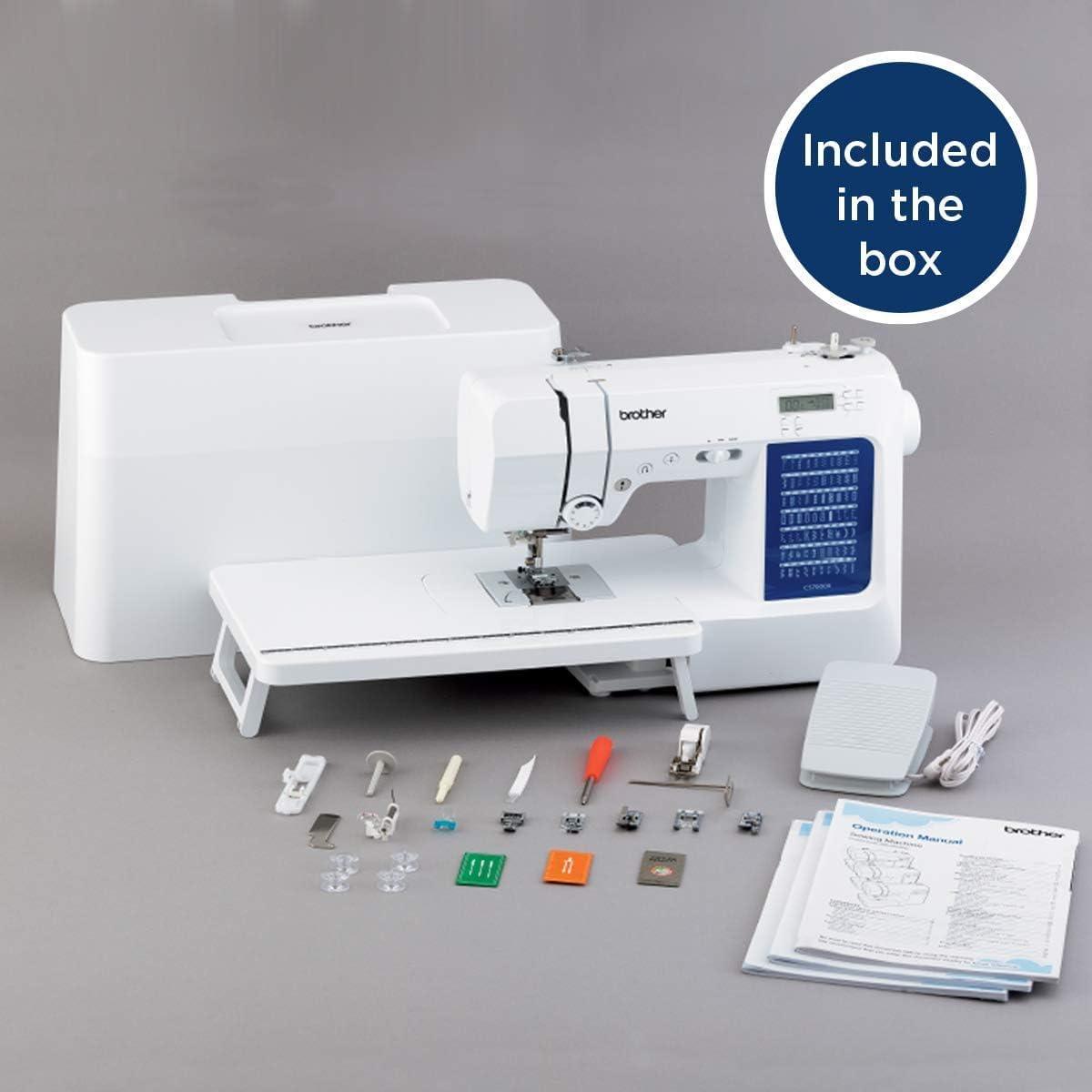 Brother CS7000X 70-Stitch Computerized Sewing and Quilting Machine with Wide Table
