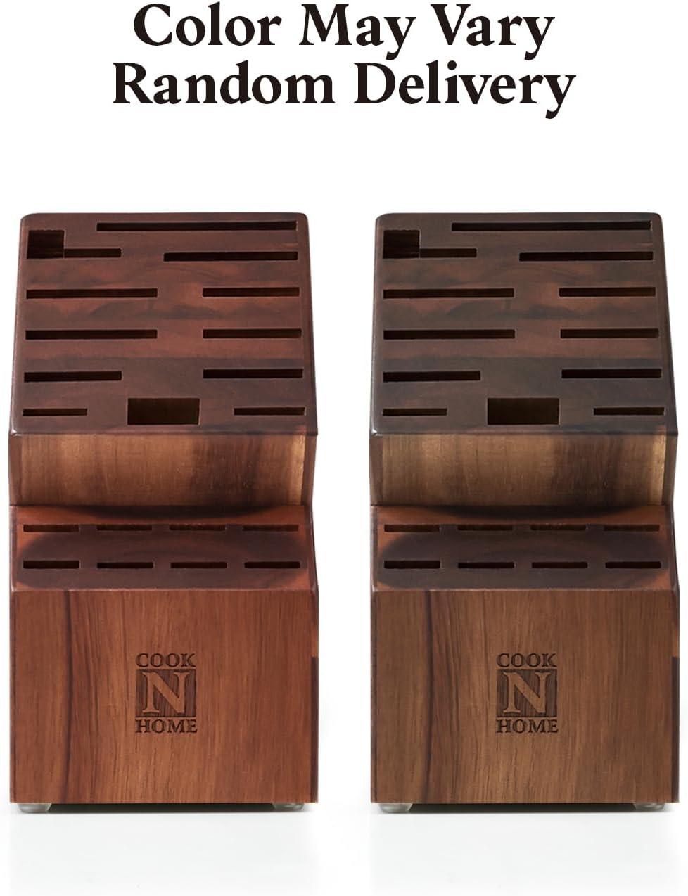 Cook N Home Cook N Home Knife Storage Block Without Knives