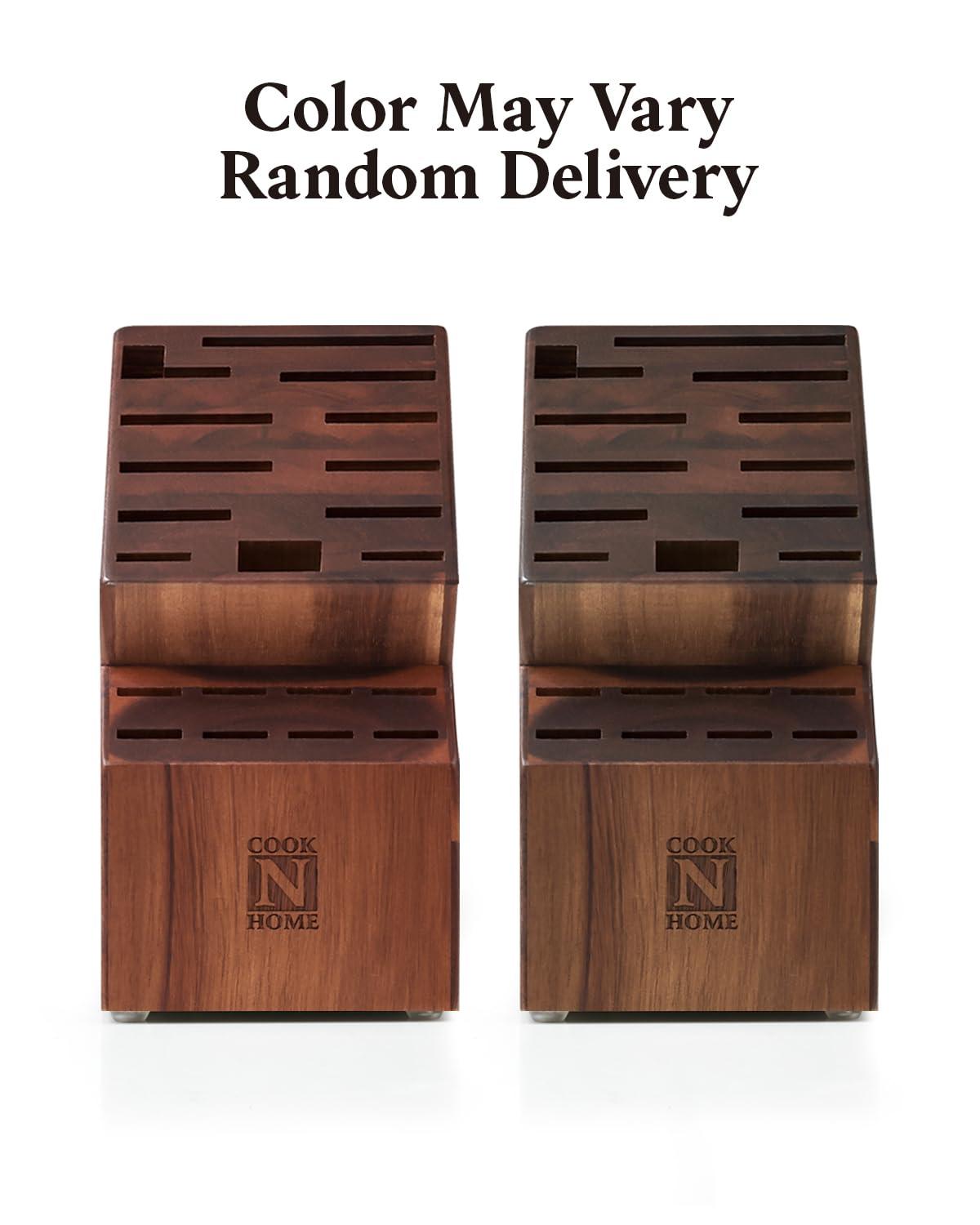 Cook N Home Cook N Home Knife Storage Block Without Knives