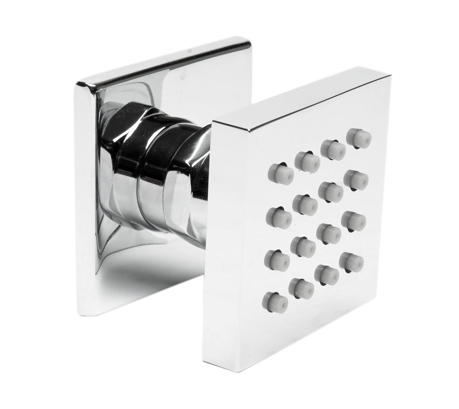 Square Adjustable Shower Body Spray