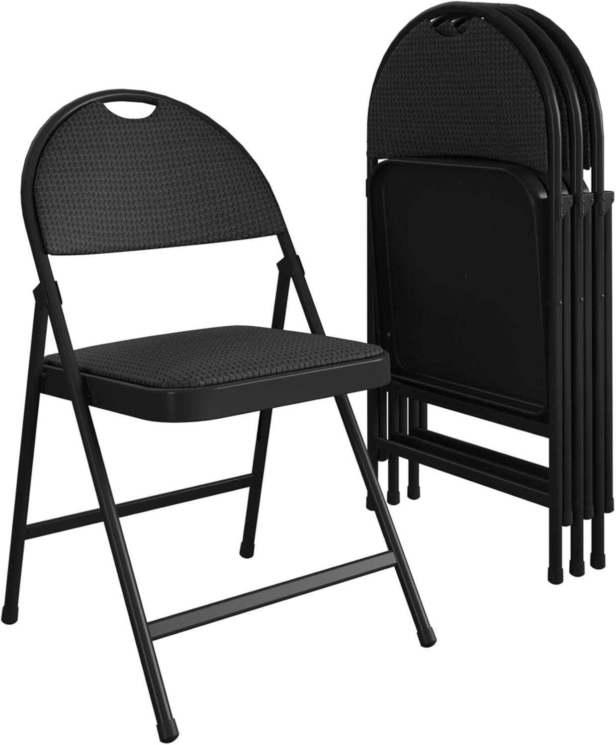 COSCO COSCO Commercial XL Smartfold Fabric Padded Chair