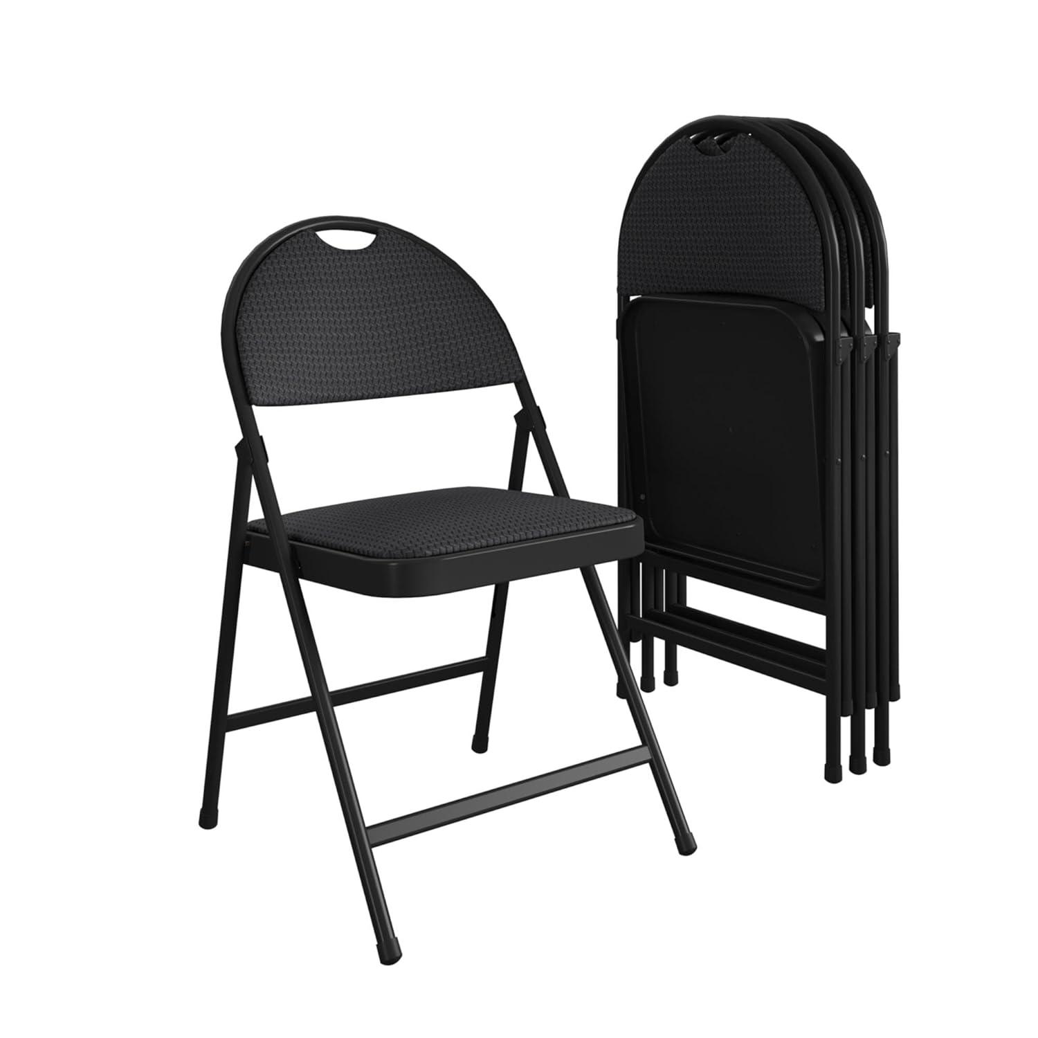 COSCO COSCO Commercial XL Smartfold Fabric Padded Chair