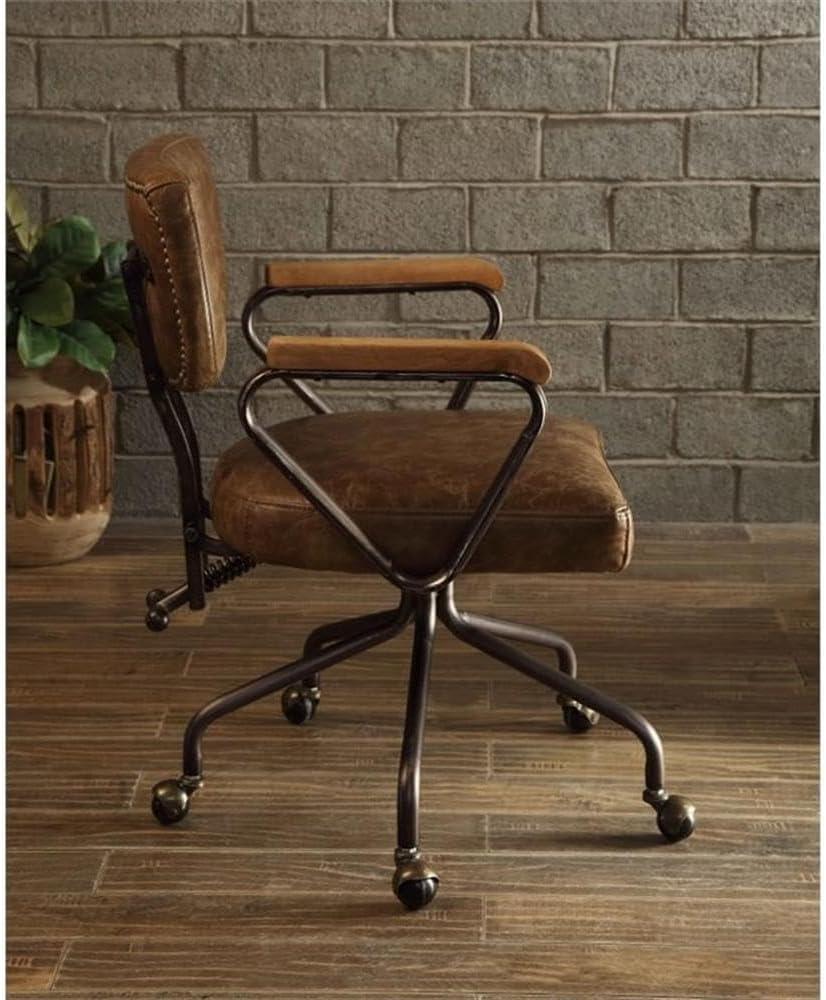 Hallie Genuine Leather Office Chair