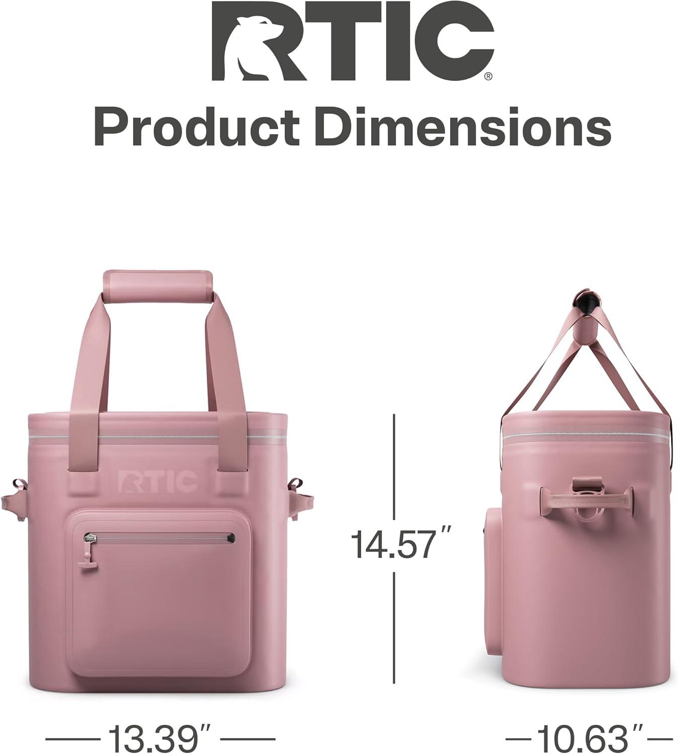 RTIC 20 Can Ultra-Tough Soft Cooler Pro, Leakproof Cooler, Waterproof Zipper, Snapdragon