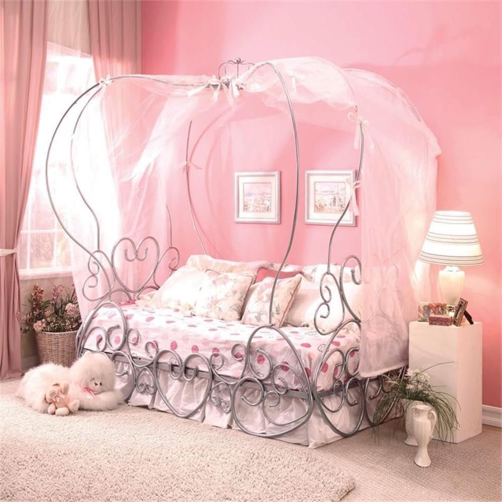 Acme Furniture Twin Priya Bed Silver