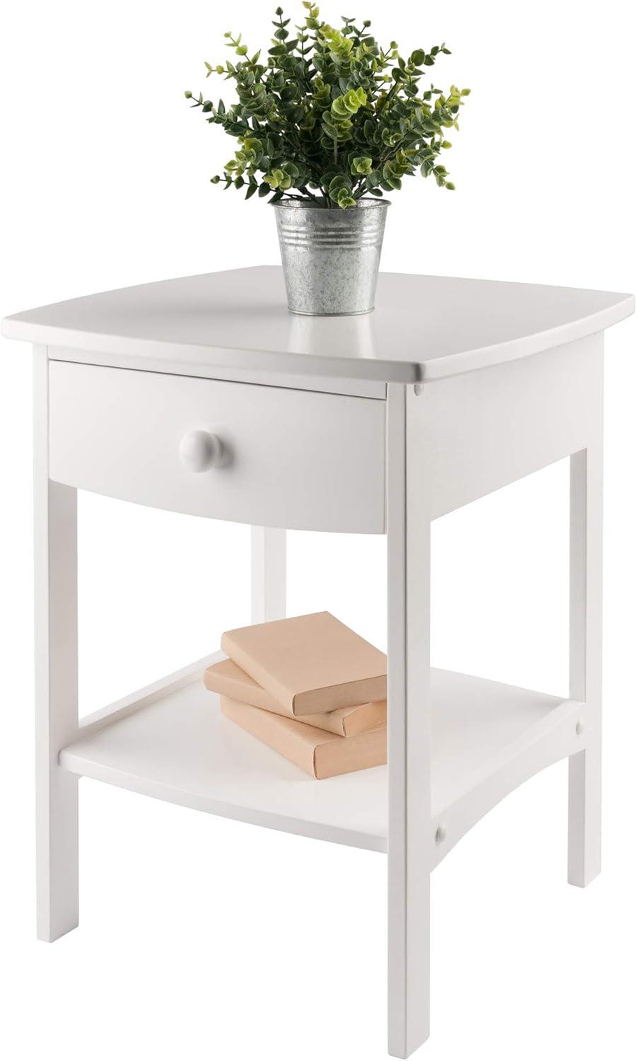 Claire Accent Table White - Winsome