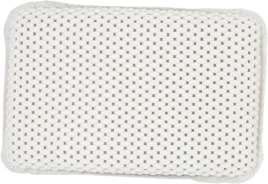 Bath Bliss Spa Foam Bath Pillow, White