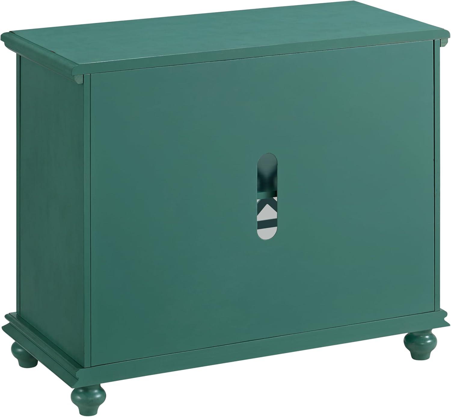 Martin Svensson Home Elegant Small Spaces TV Stand, Teal