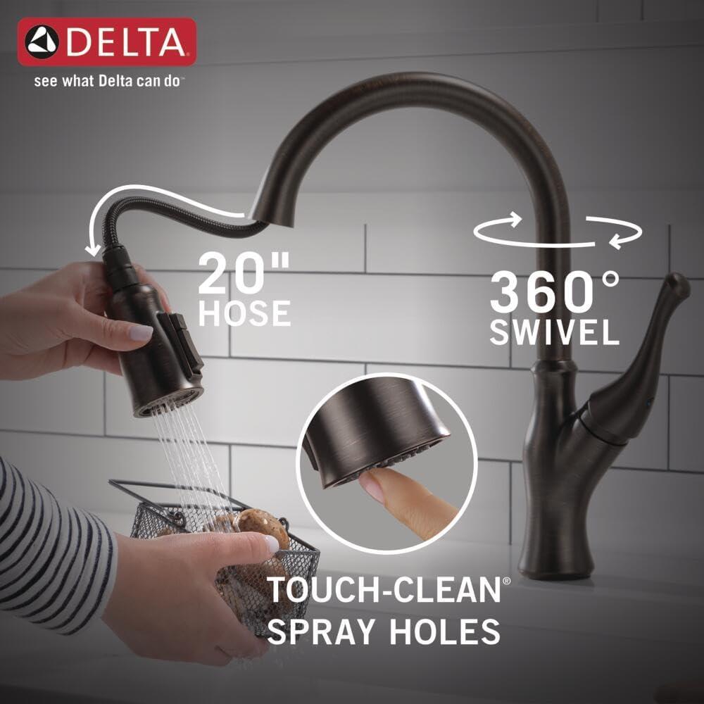 Ophelia Pull Down Single Handle Kitchen Faucet , add ShieldSpray to spray options