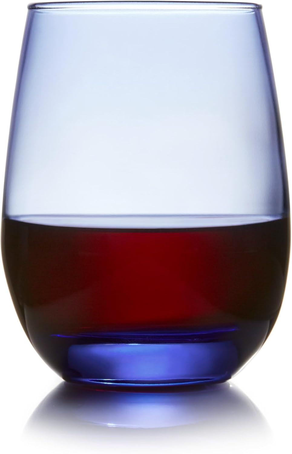 Libbey Stemless Glasses, 15.25 oz.