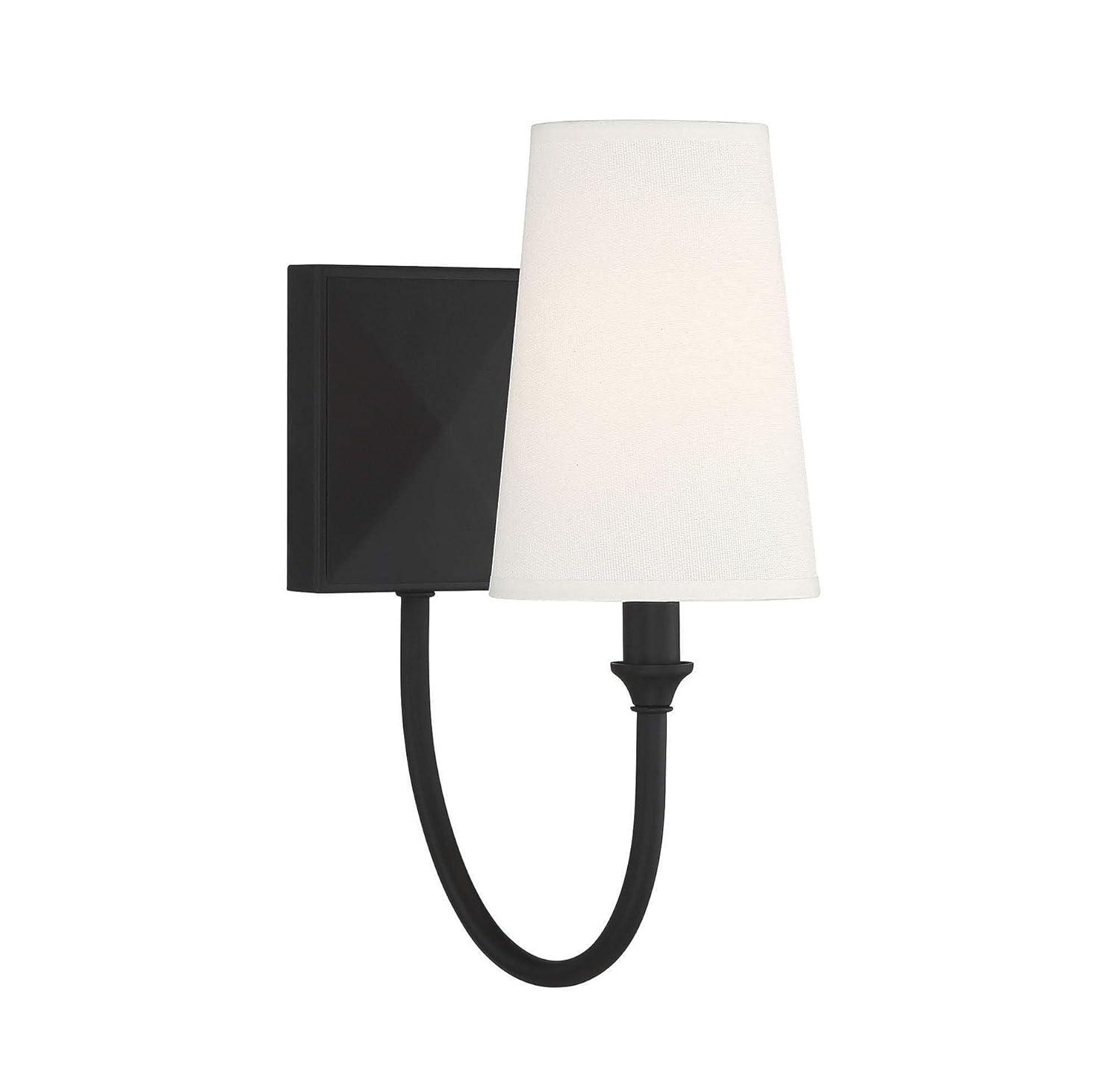Savoy House Cameron 1 - Light Wall Light in  Matte Black